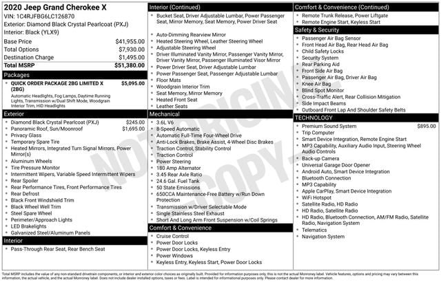 jeep grand cherokee 2020 1C4RJFBG6LC126870 image jeep grand cherokee 2020 1C4RJFBG6LC126870 image